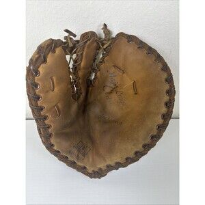 Major League Claw Joe Adcock Hawthorne VTG Leather RHT Baseball Glove First Base
